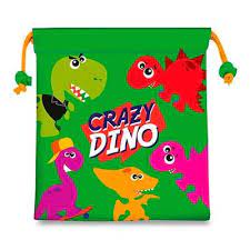 bolsa merienda dinosaurios